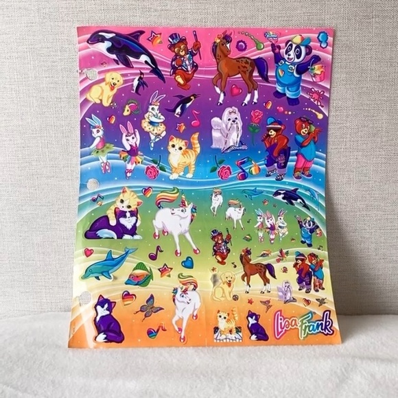 Scan Frank Sticker Lisa Frank | Office | Vintage Lisa Frank Stickers | Poshmark